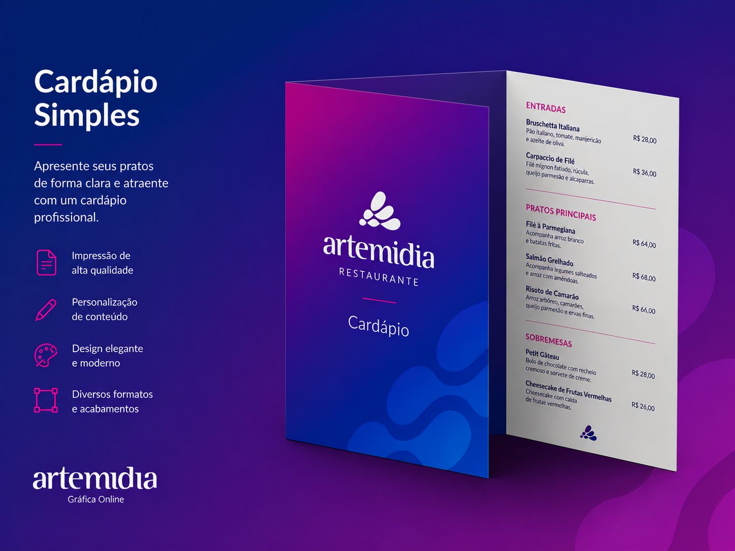Cardápio Simples